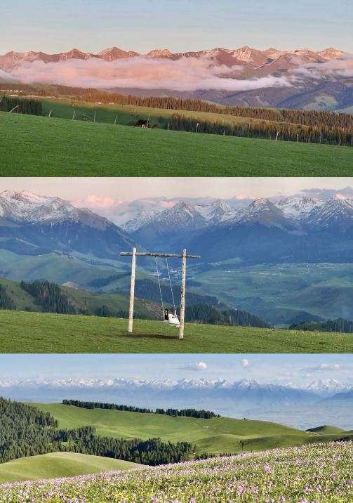 If you can only choose one place, it must be Xinjiang in June