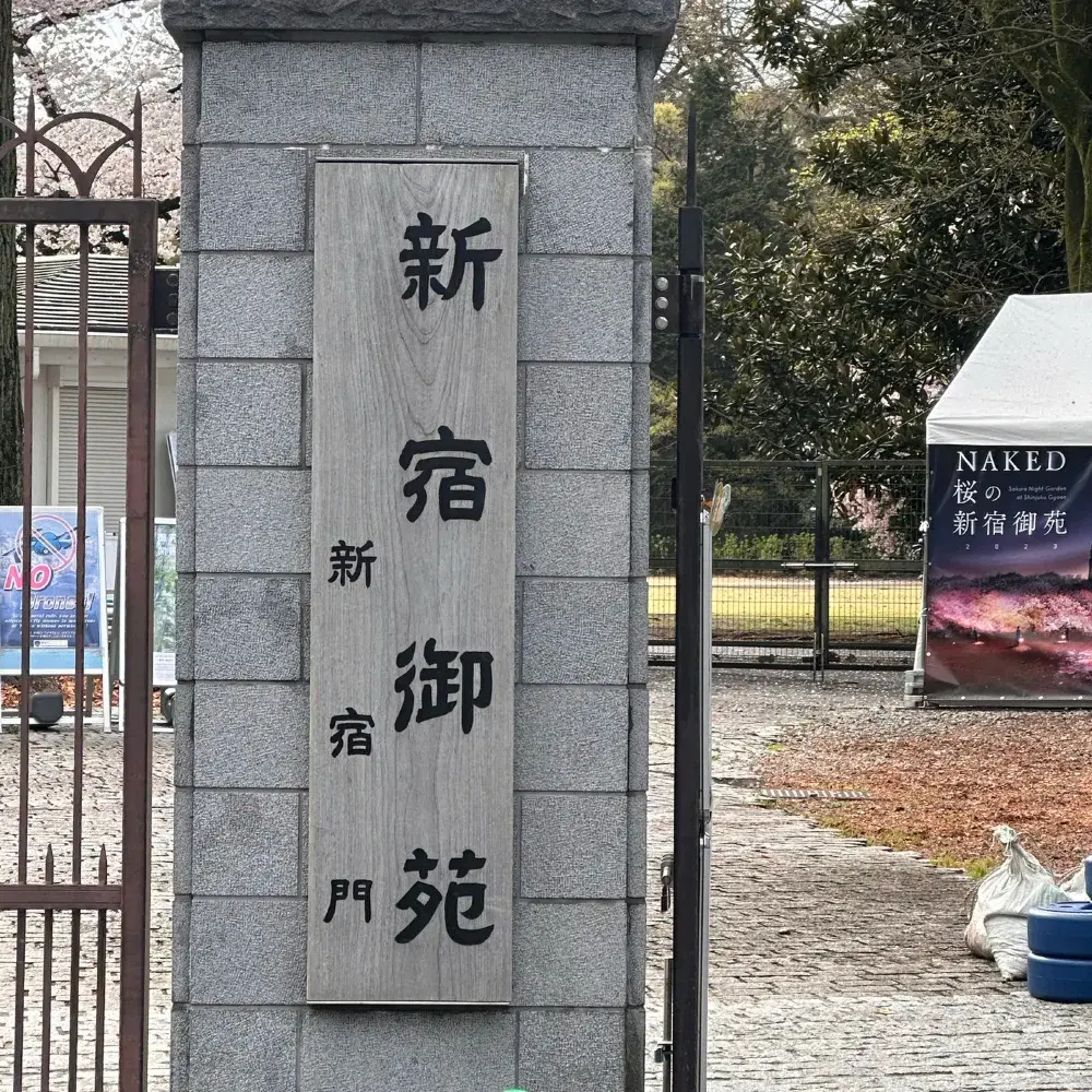 到新宿御苑看櫻花🌸