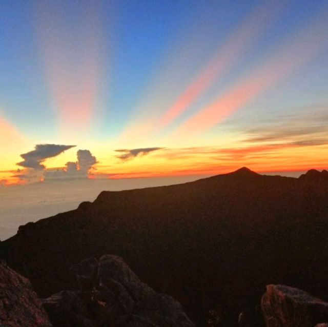 The amazing of mount Kinabalu 