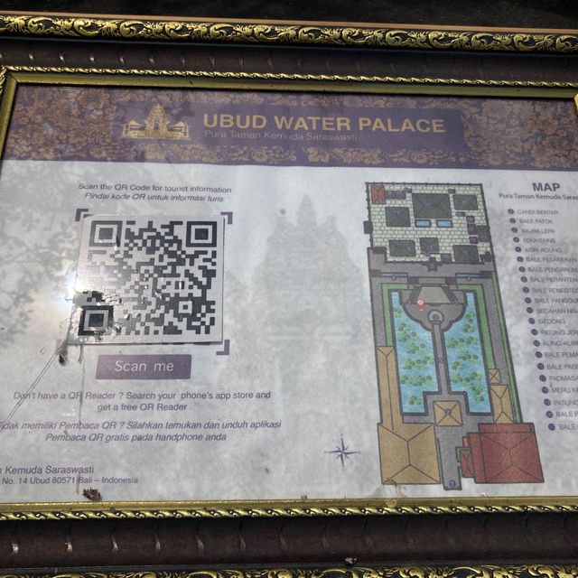 ウブド地区　【Ubud Water Palace】