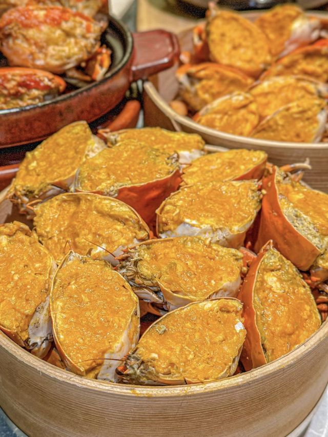 🦀秋天食黃油蟹-深圳褔海樓🦀