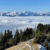 Winter Bliss: Stanserhorn's Alpine Majesty
