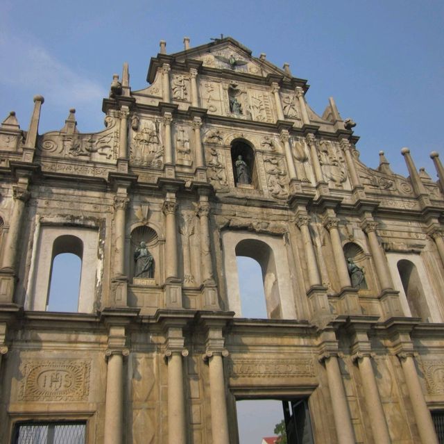 Ruins of St Paul's in Macau 