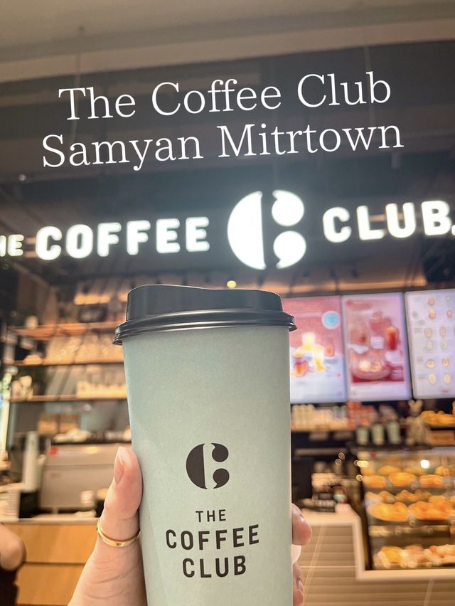 📍 The Coffee Club สาขาสามย่านมิตรทาวน์