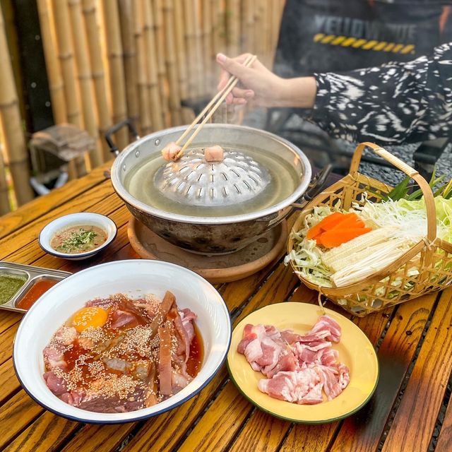 🔥หมูกระทะฟีลแคมป์ปิ้ง