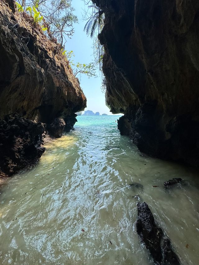 Fantastic caves of Pranang Beach