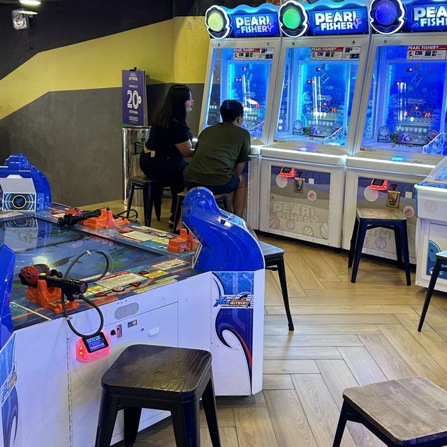 Arcade with various game options @ bali
