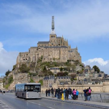 วิหาร MONT SAINt michel ที่ฝรั่งเศส