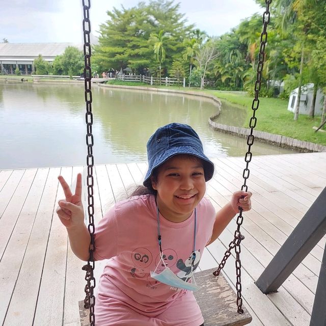 พาเที่ยวคาเฟ่บรรยากาศดี ร่มรื่น ที่ ดูบัวคาเฟ่