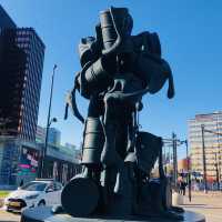荷蘭🇳🇱鹿特丹Rotterdam 🏋️‍♀️🤸🏻具有故事意義歷史文化的雕像📌 The Destroyed City