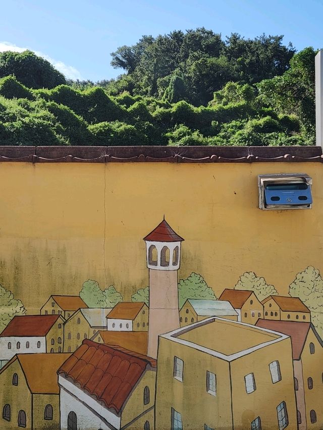 가덕도 한 눈에 둘러보기, 대항항포진지와 벽화마을📷