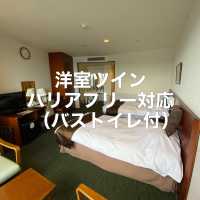 休暇村南淡路！洋室ツインバリアフリー対応の部屋！月と惑星観測が超感動編