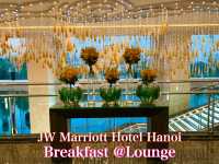 ベトナム　ベトナム観光　JW Marriott Hotel Hanoiのラウンジ朝食は想像以上だった！