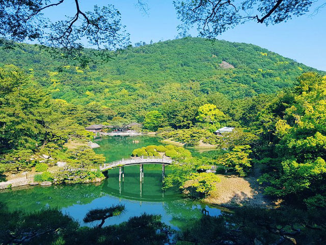 봄이 오면 다시 가고 싶은 싶은, 리쓰린공원