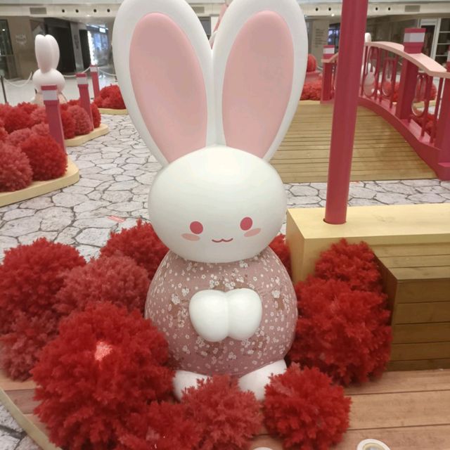打卡新城市廣場 x 兔仔 🐇🐇 花．團．錦簇