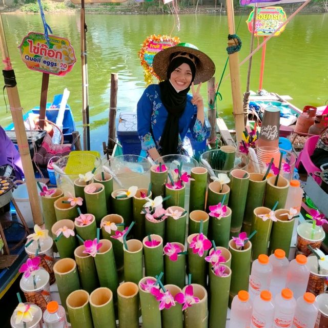 Hatyai Khlong hae floating market