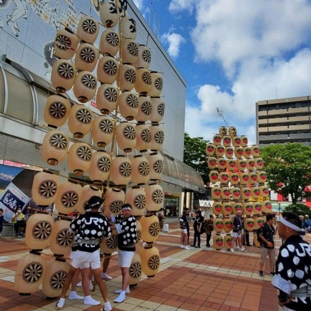 迢長路遠也要來秋田看每年一度的竿橙祭