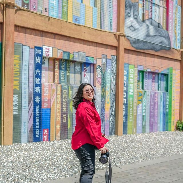 ถ่ายรูปสตรีทอาร์ทสุดชิคกลางชุมชน WEIWUYING STREET ART VILLAGE