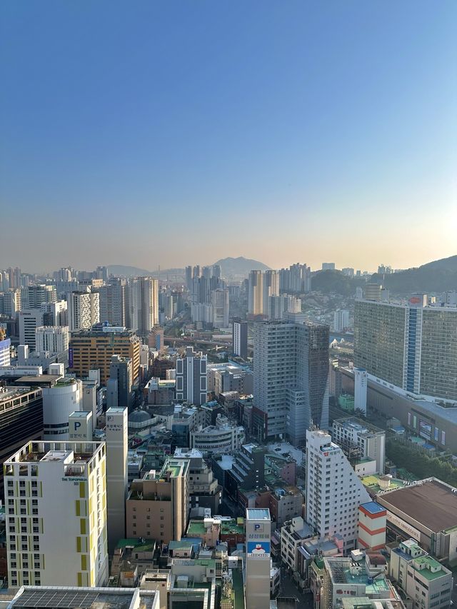 부산 시티뷰를 감상할 수 있는 롯데호텔 부산🤎