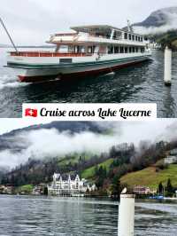 🇨🇭 Cruise across Lake Lucerne 