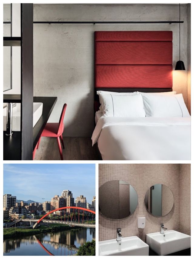 「臺北酒店，舒適住宿」📍 Waterfront Hotel 松河璞旅