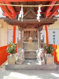 【平井白髭神社/東京都】広々とした境内と個性的な狛犬