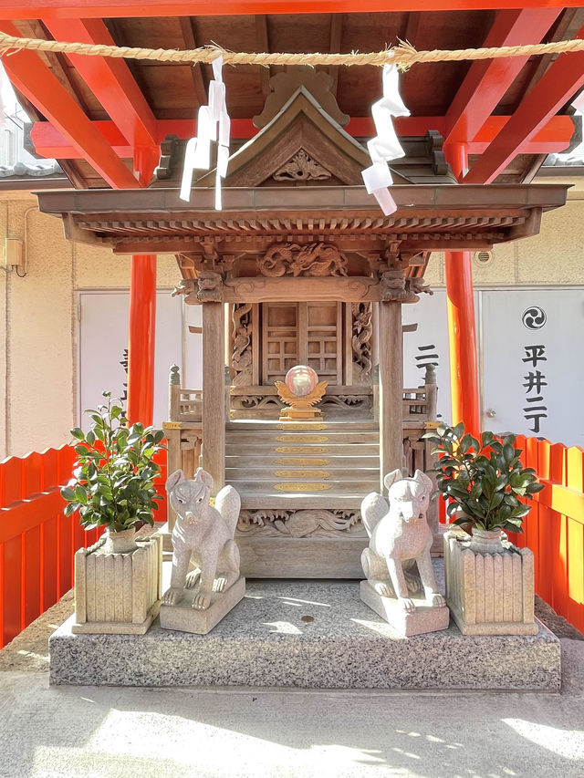 【平井白髭神社/東京都】広々とした境内と個性的な狛犬