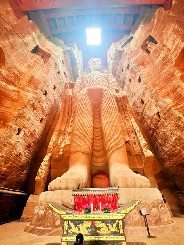 The giant Buddha
