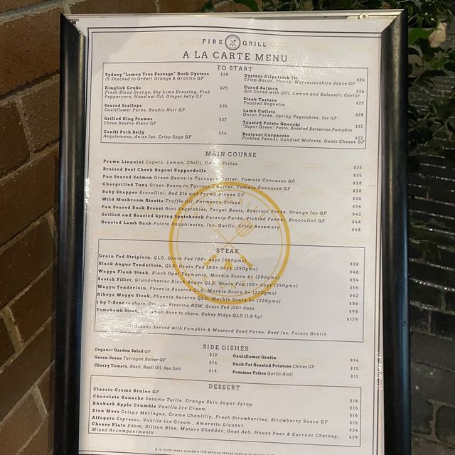 Fire Grill @Sydney