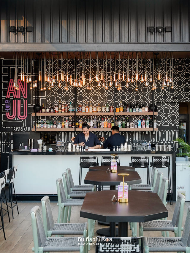 🍽️🍸มื้อค่ำที่ Rooftop Bar บนชั้น 31 ของโรงแรม