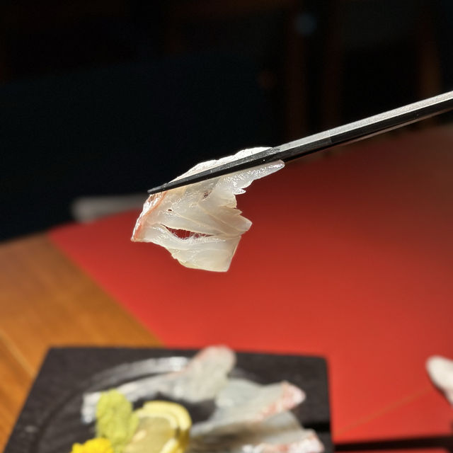 極為珍貴！每條魚只有2塊．吞拿魚腦天刺身