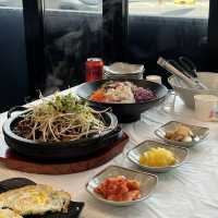 태안 만리포해수욕장 앞 돌짜장 맛집 갑진