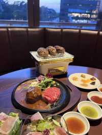 【福岡カフェ】炊きたて羽釜ご飯と七輪で焼くハンバーグが食べられるお店✨