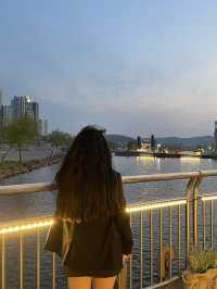 서울 반포한강공원 세빛섬