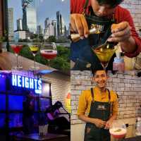 ร้านนั่งชิว Heights.BKK ชมวิวตึกมหานครและรถไฟฟ้า