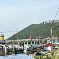 釜山海雲台🇰🇷超人氣天空膠囊列車🚃