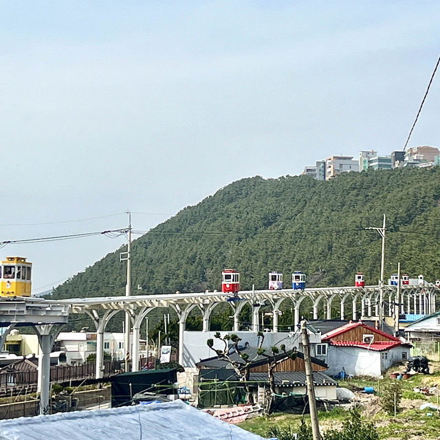 釜山海雲台🇰🇷超人氣天空膠囊列車🚃