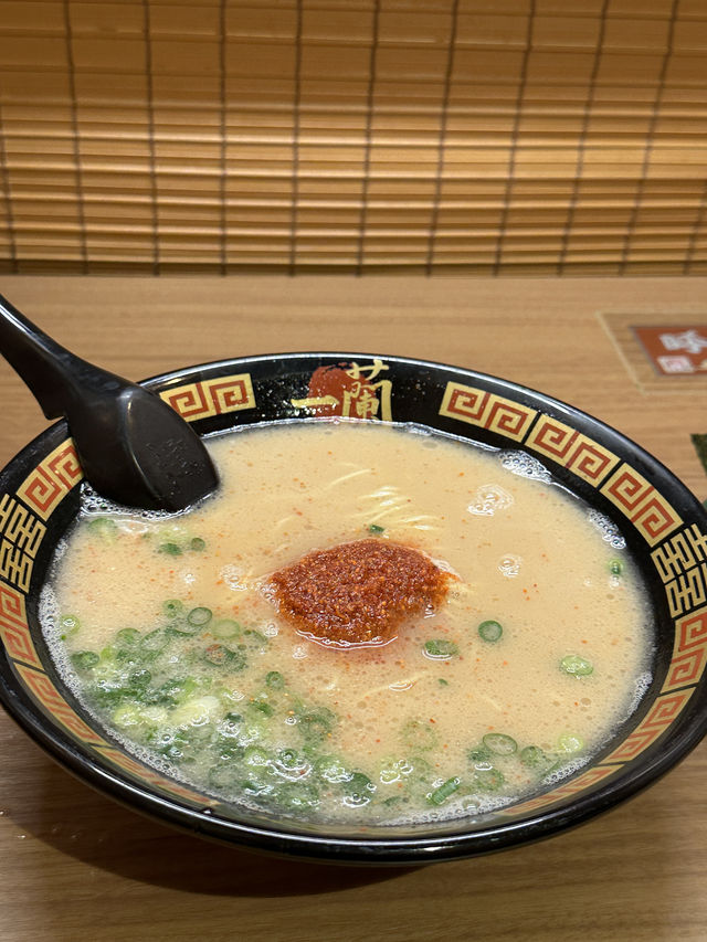 일본하면 역시 이치란🍜 그 중에서도 이치란 본점