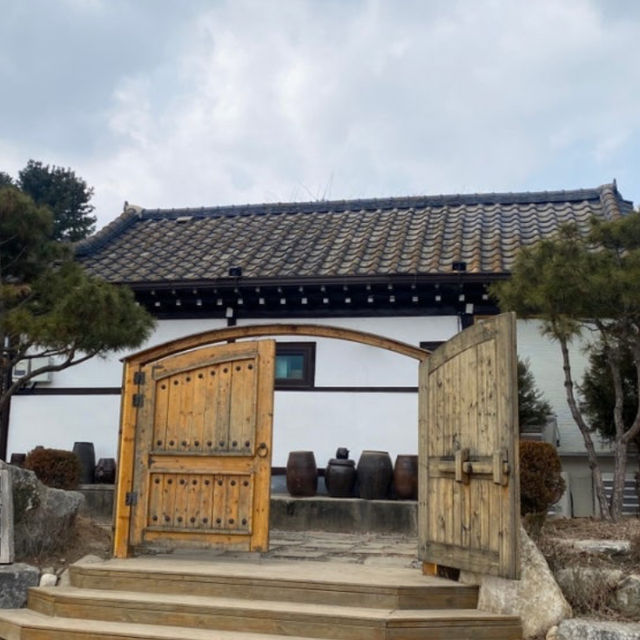 시골 감성 춘천 한옥카페