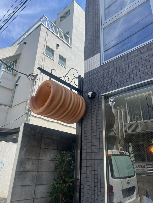 くるくるできる煙突型のパン🥐