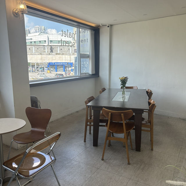 【韓国/水原】長安門が見えるcafe☕️