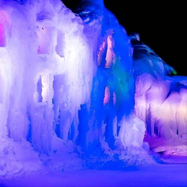 ❄️【 層雲峽溫泉冰瀑祭】冰雪世界x奇幻盛宴 🌨️