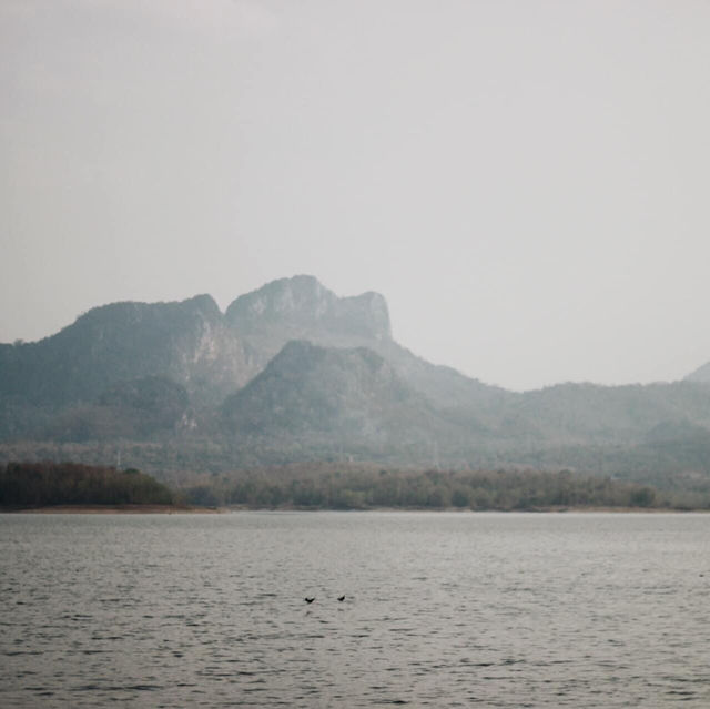 เขื่อนแม่ขาม แม่เมาะ @ลำปาง …🫨🌱✨⛰️🏞️