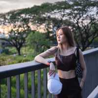 Benjakitti Park — เกาหลียังไง? ที่ไทยนี่แหละ🌅📍