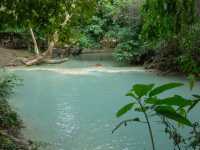 น้ำตกวังก้านเหลือง สระมรกต ลพบุรี  