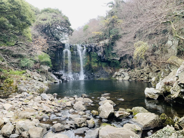 天帝淵の滝！