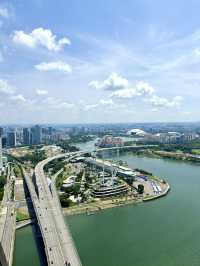 シンガポール　シンガポール観光　SkyPark Observation Deckからの景色はまさに絶景！