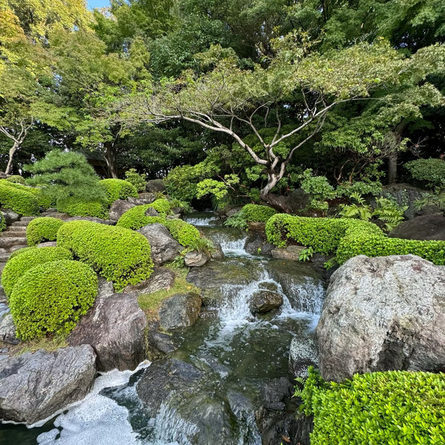 浮間公園：小橋流水🌸🏞️