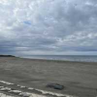 【秋田県にかほ市】象潟海岸と西施の像🌊 歴史と絶景に癒されるスポット