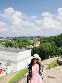A Summer Afternoon at Vilnius Castle: Panoramic Views of Old Town Charm